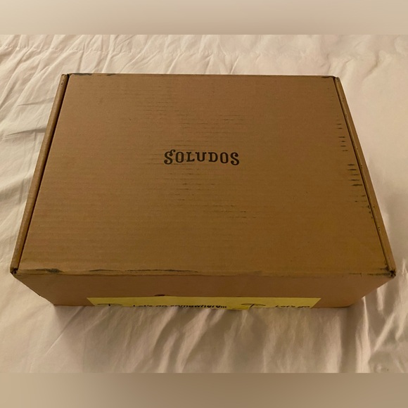 Soludos Minorca High Platform — Leather & Jute Platform Sandal NIB - Picture 5 of 6